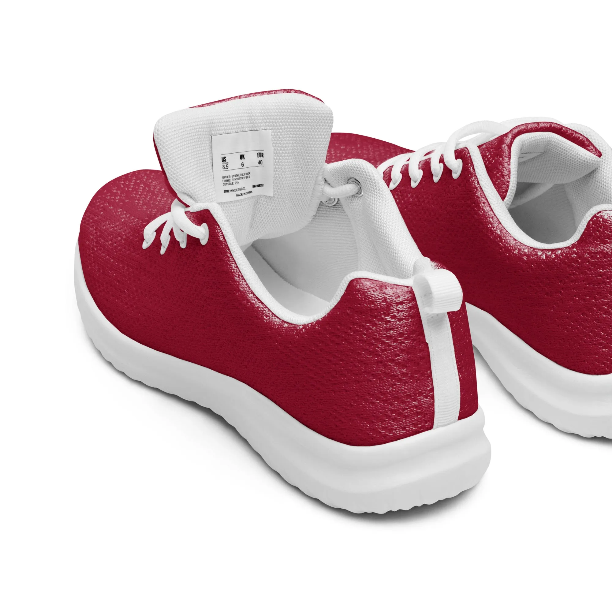 Womenâ€™s athletic shoes Red color