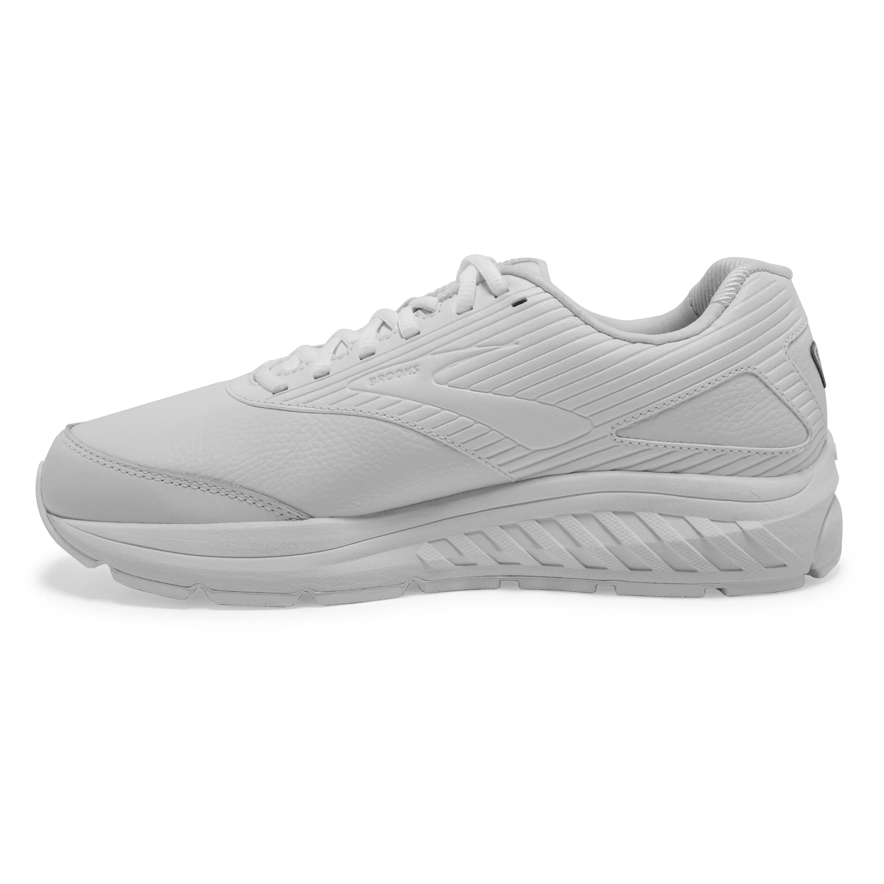 Women's Brooks Addiction Walker 2 Color: White/White (WIDE WIDTH)