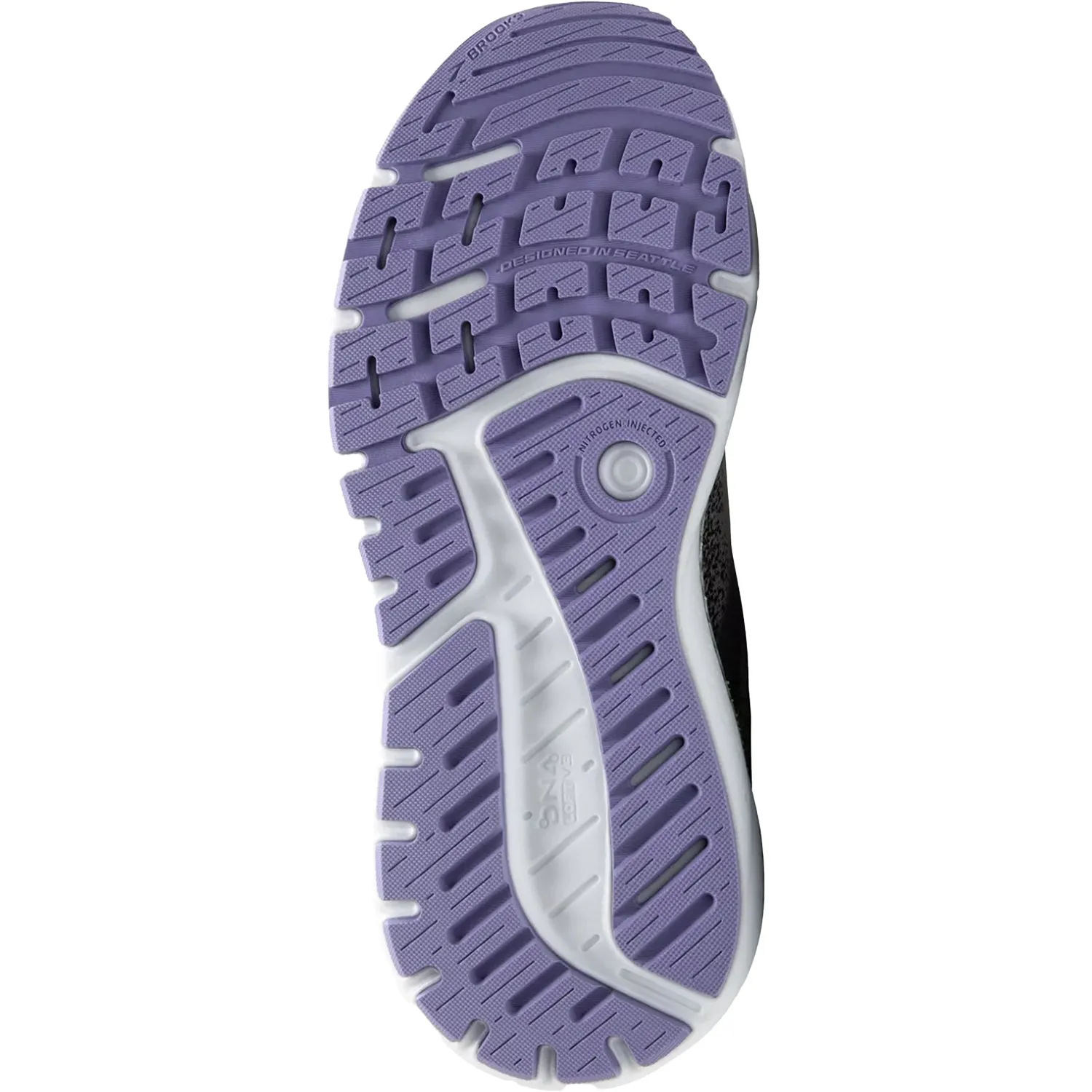 Women's Brooks Ariel GTS 24 Mercury/Ebony/Sweet Lavender Mesh