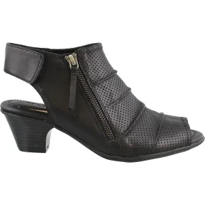 Women's Earth Hydra Black Leather