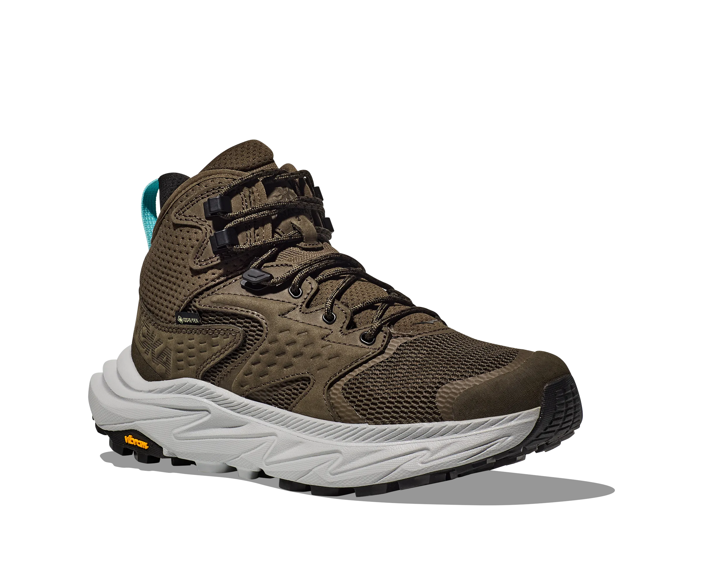 Women's Hoka Anacapa 2 Mid GTX Color: Deep Umber / Stardust