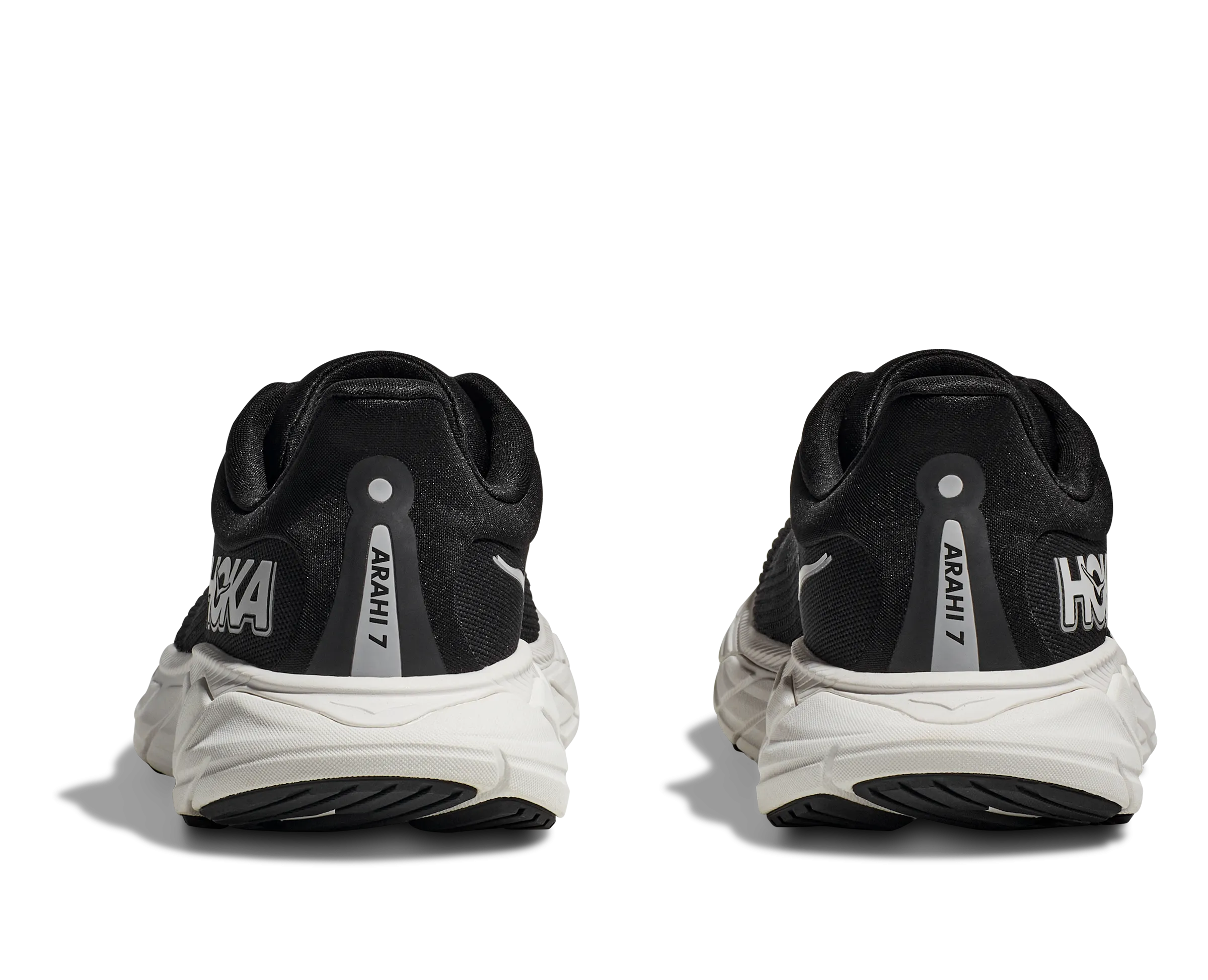 Women's Hoka Arahi 7 Color: Black/ White