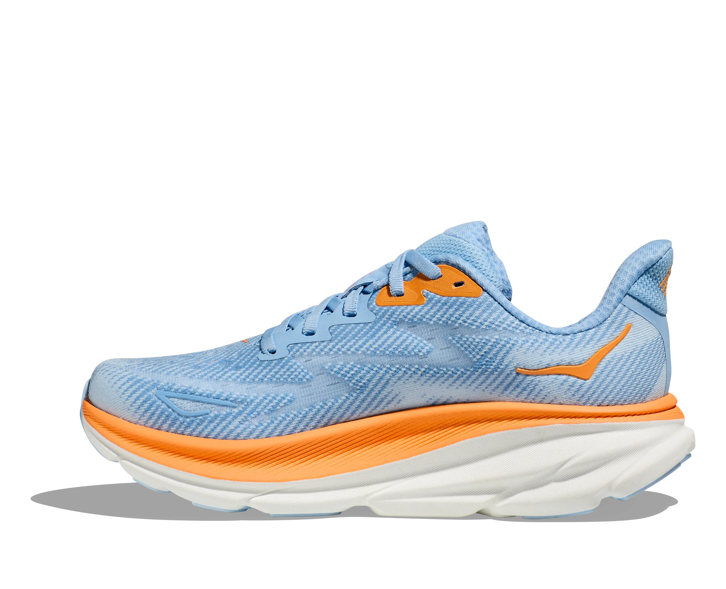 Women's Hoka Clifton 9 Color: Airy Blue/Ice Water