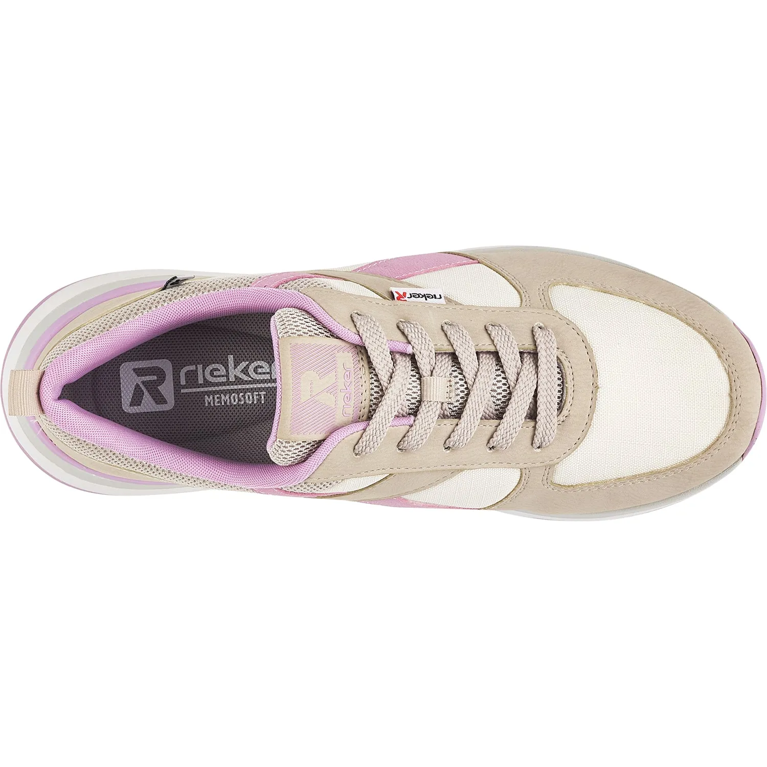 Women's Rieker Revolution 42502-60 Nicolina 60 Cliff/Cream/Lavender Nylon