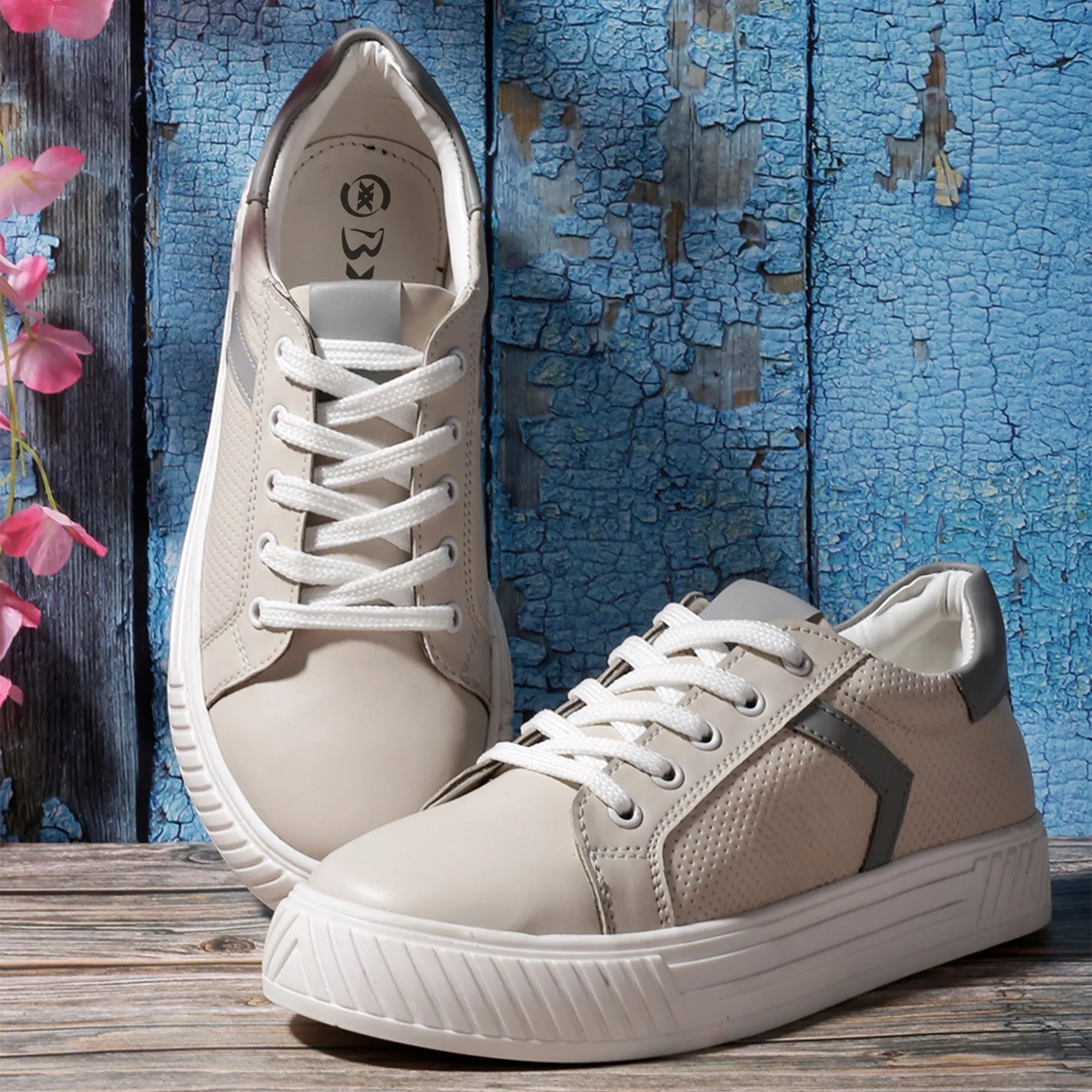 Women's Trendiest Faux Leather Sneakers