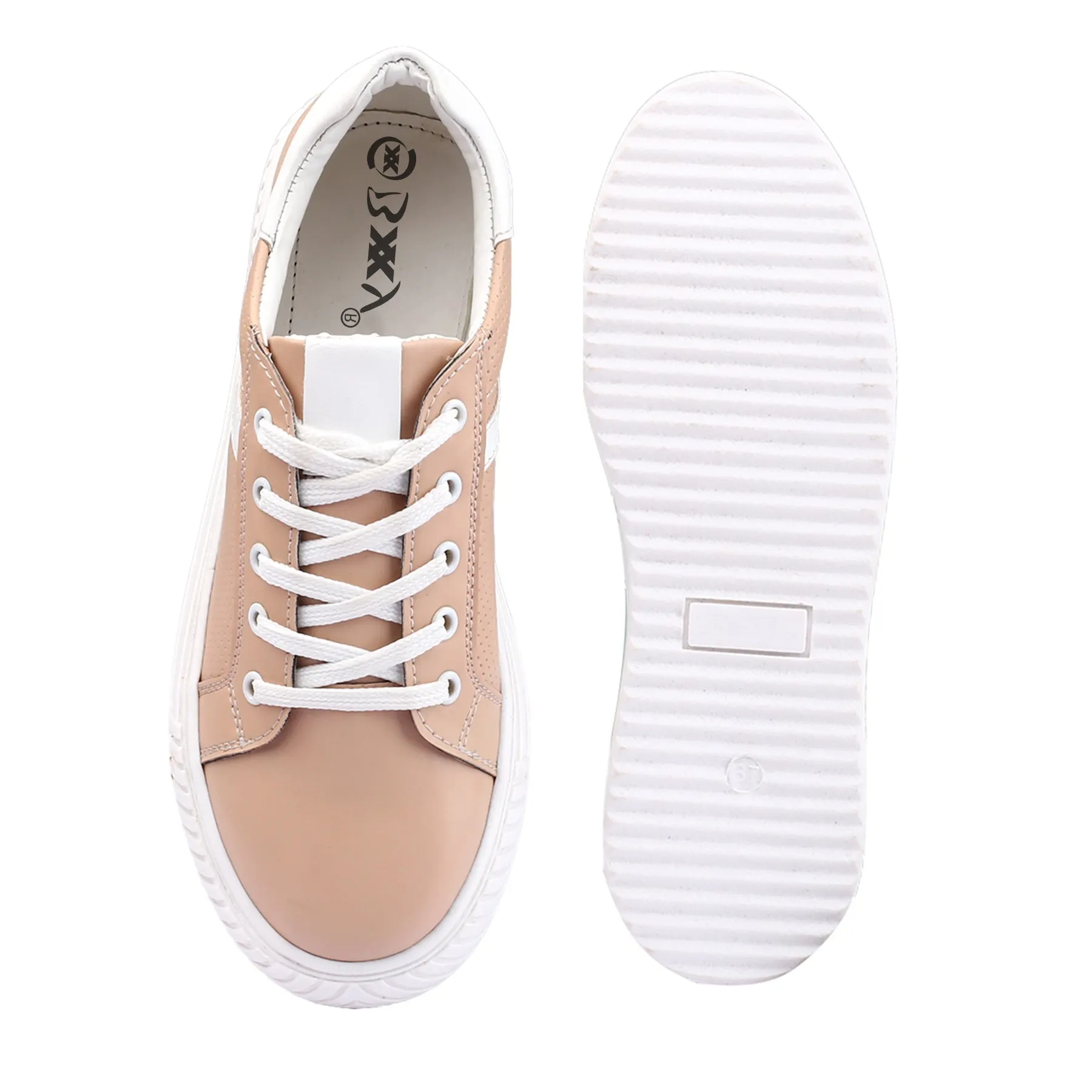 Women's Trendiest Faux Leather Sneakers