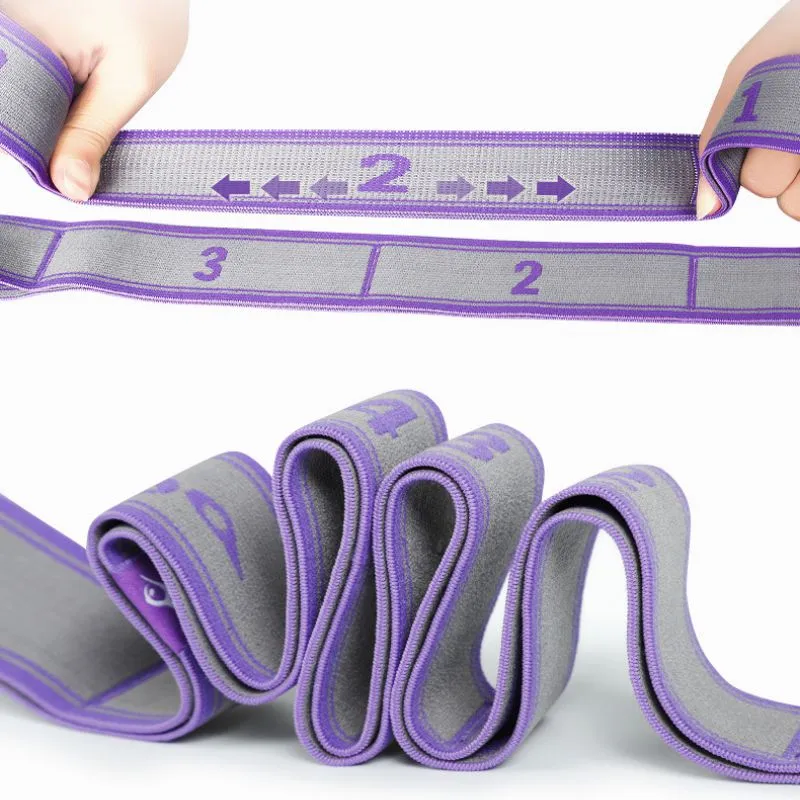 Yoga Fitness Exercise Resistance Bands - Increase Flexibility